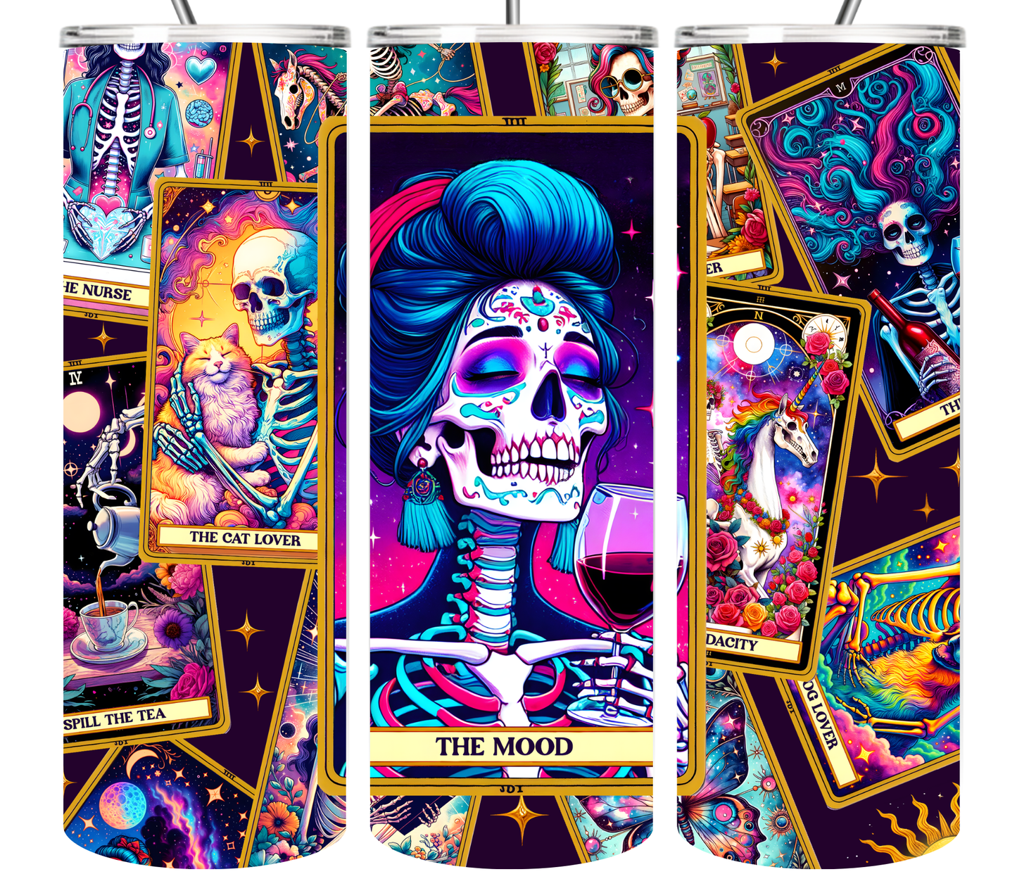 Tarot Card Tumbler Collection 20oz Tumblers