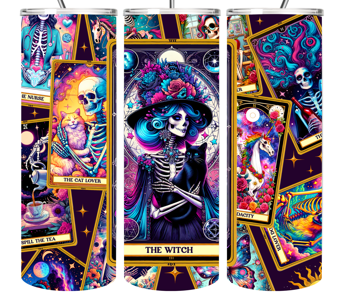 Tarot Card Tumbler Collection 20oz Tumblers