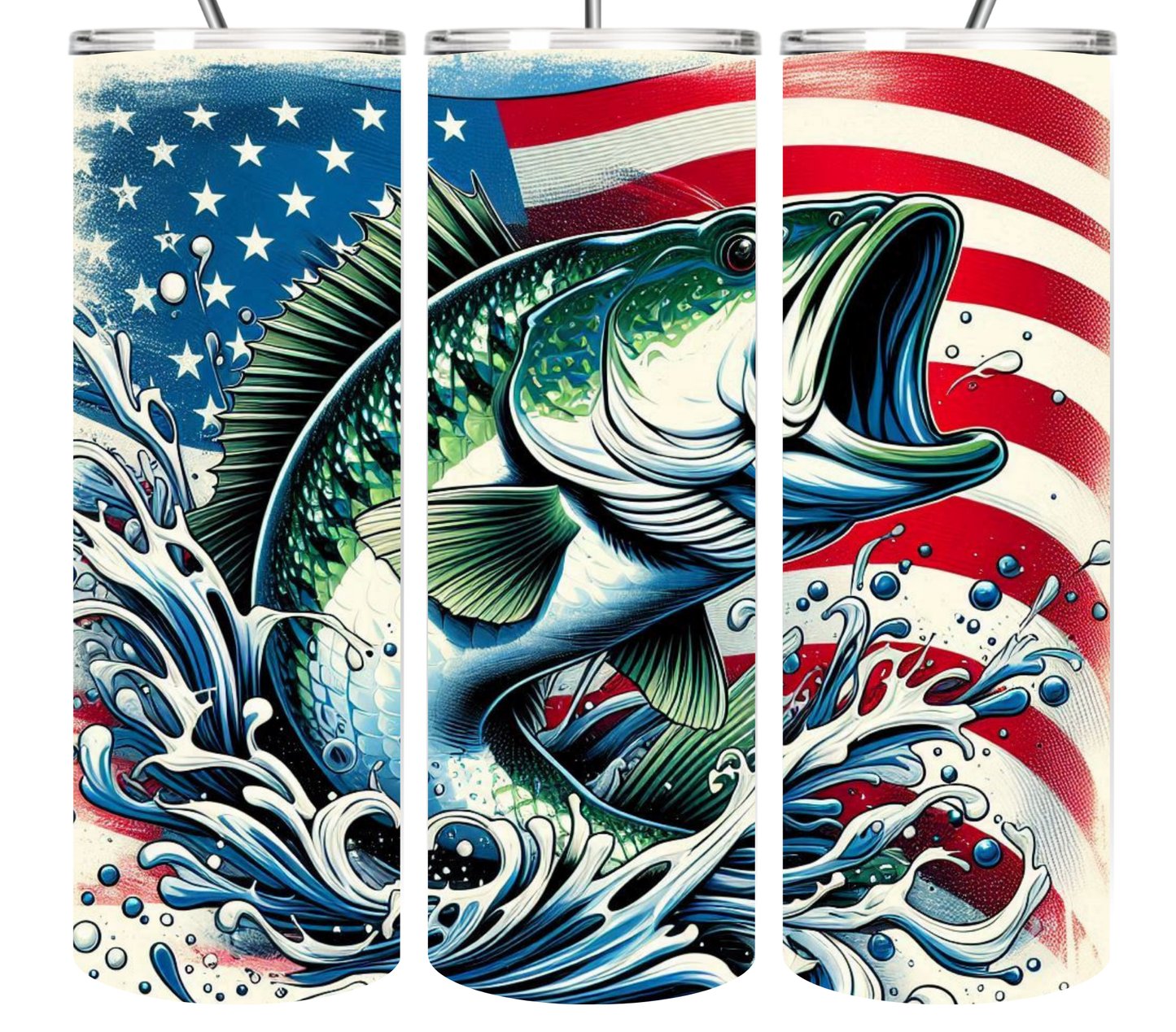 Fishing collection Tumbler 20oz Tumblers