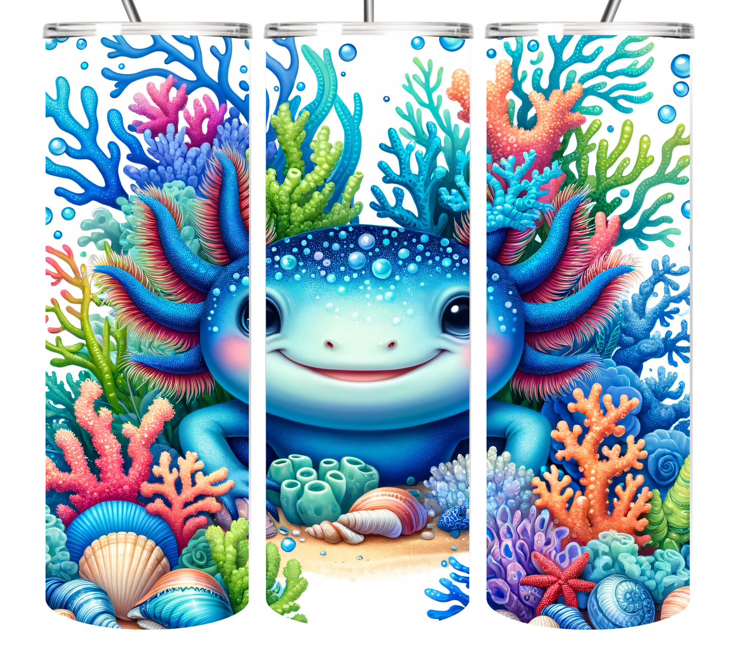 Axolotl Tumbler Collection 20oz Tumblers
