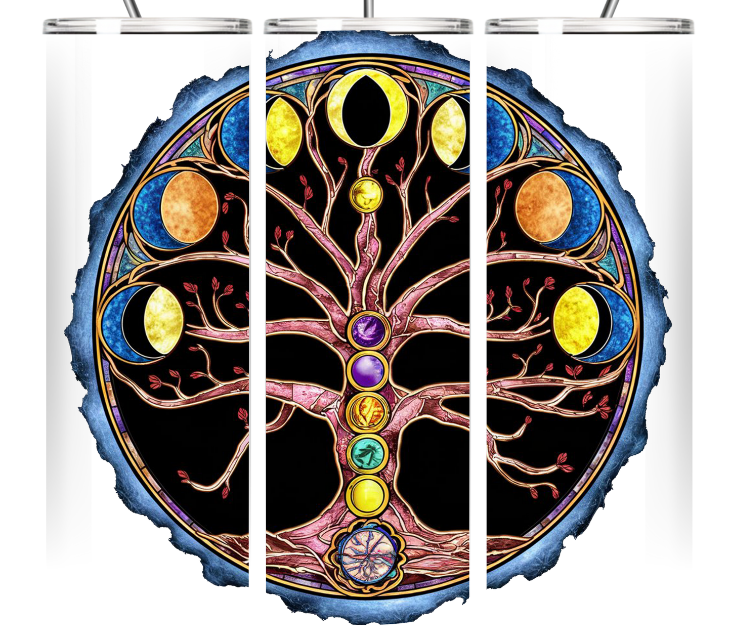 Chakra & Moon Phase Tumbler Collection 20oz Tumblers