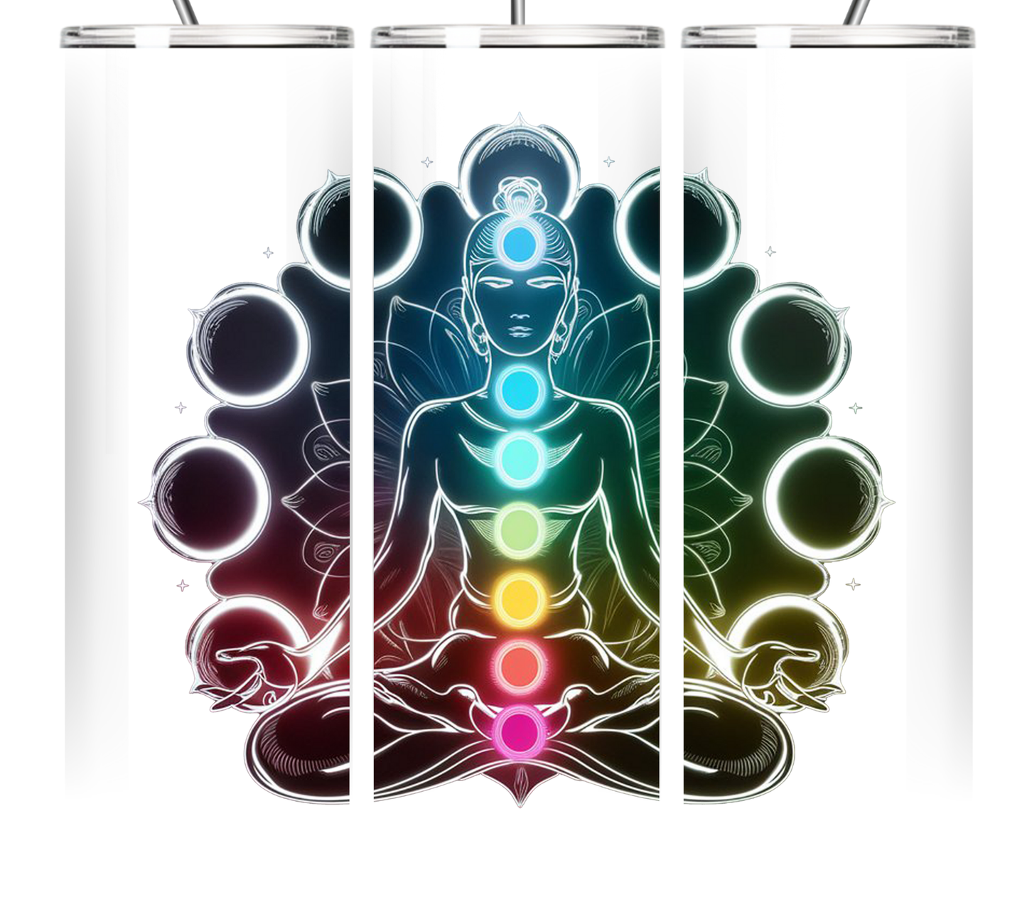 Chakra & Moon Phase Tumbler Collection 20oz Tumblers