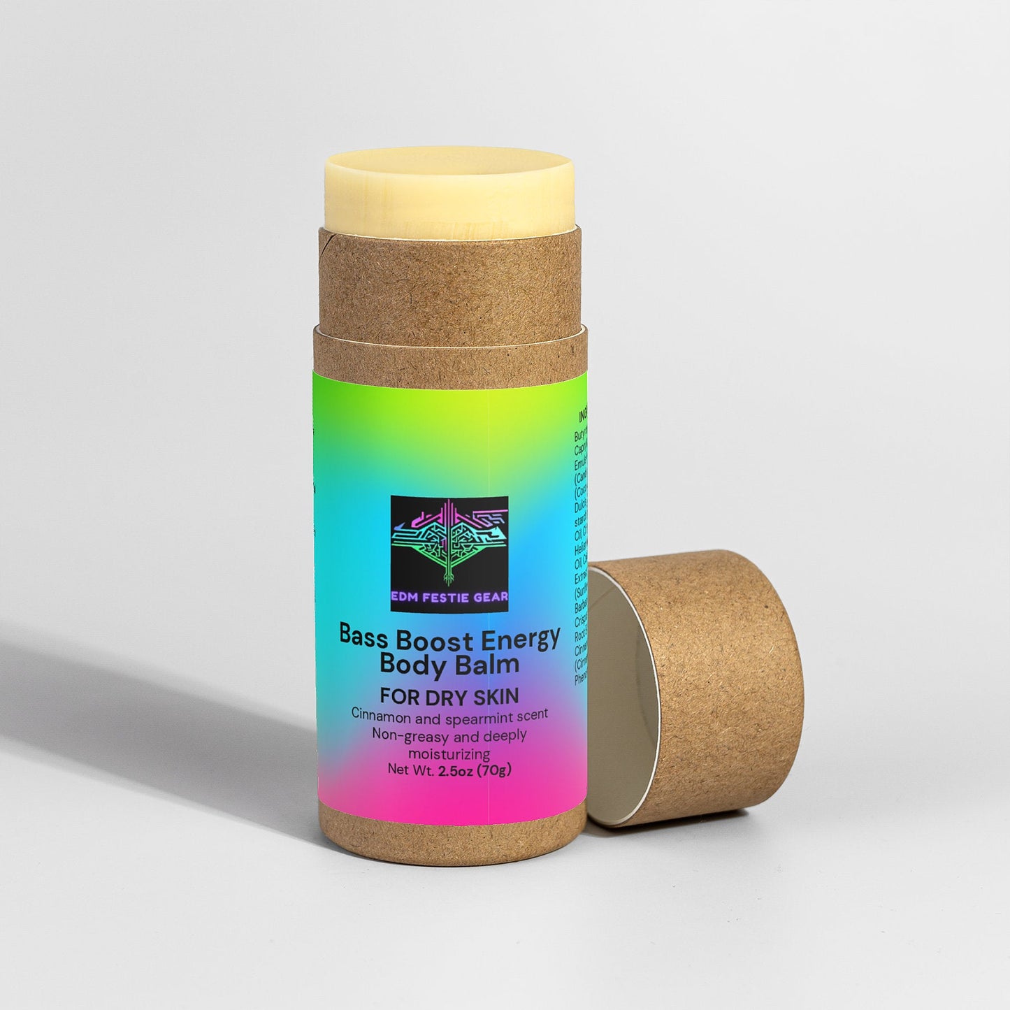 Bass Boost Energy Body Balm - Perfect for Raves & Festivals