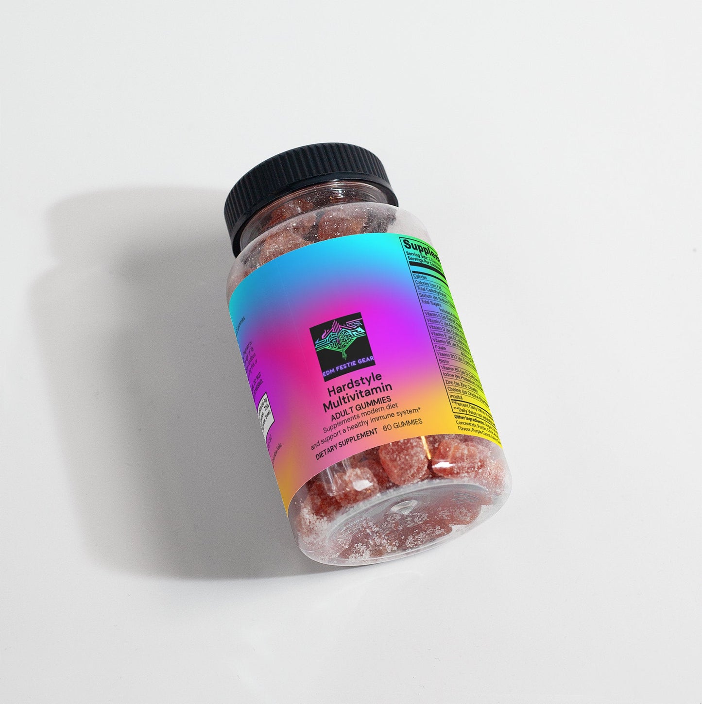 Hardstyle Multivitamin Bear Gummies - Fuel Your EDM Vibe!