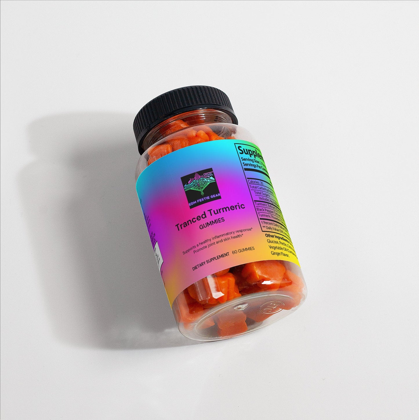 Tranced Turmeric Party Gummies - Energy & Recovery