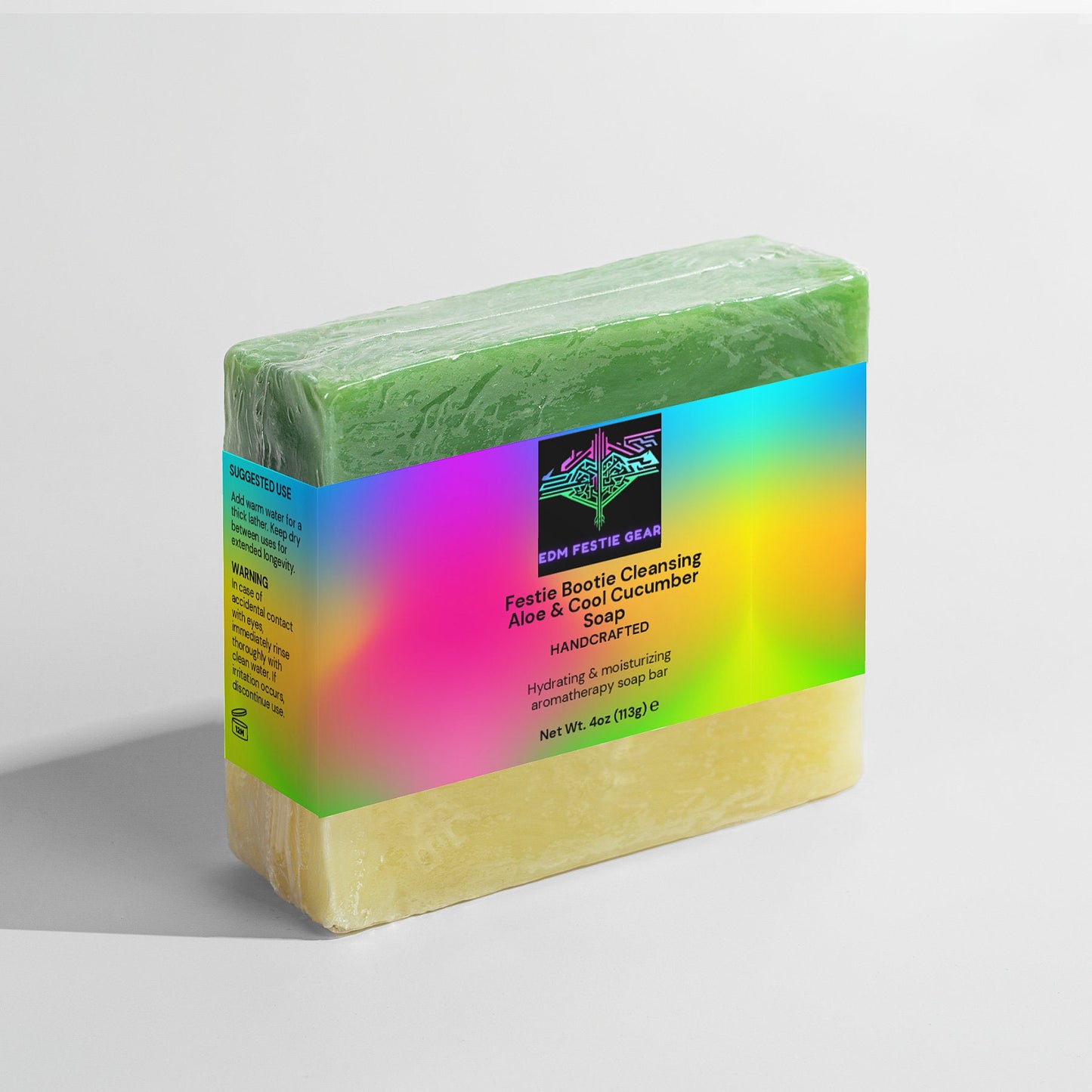 Aloe & Cool Cucumber Revitalizing Soap for Festival Lovers
