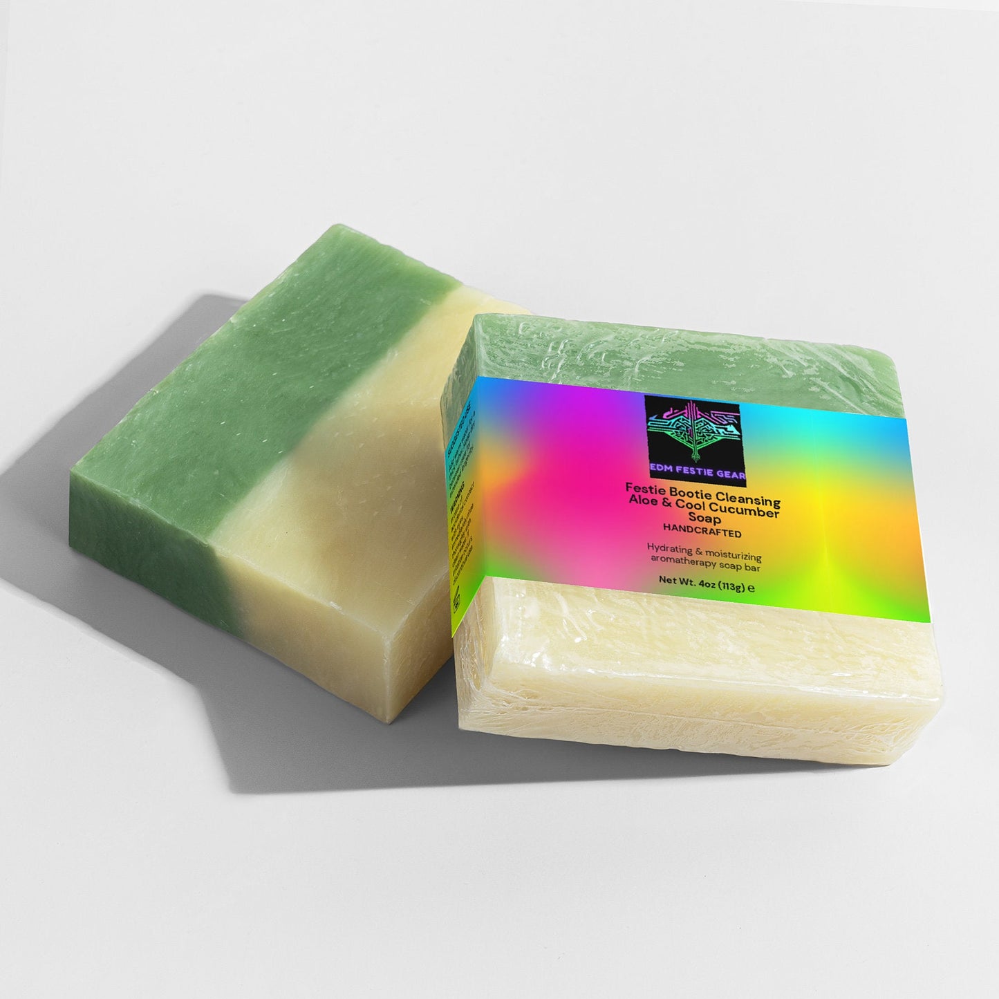 Aloe & Cool Cucumber Revitalizing Soap for Festival Lovers
