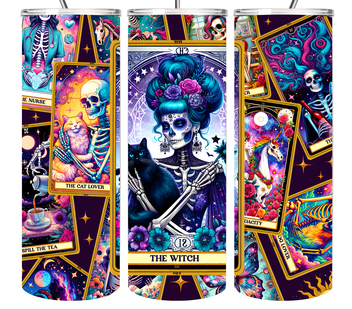 Tarot Card Tumbler Collection 20oz Tumblers