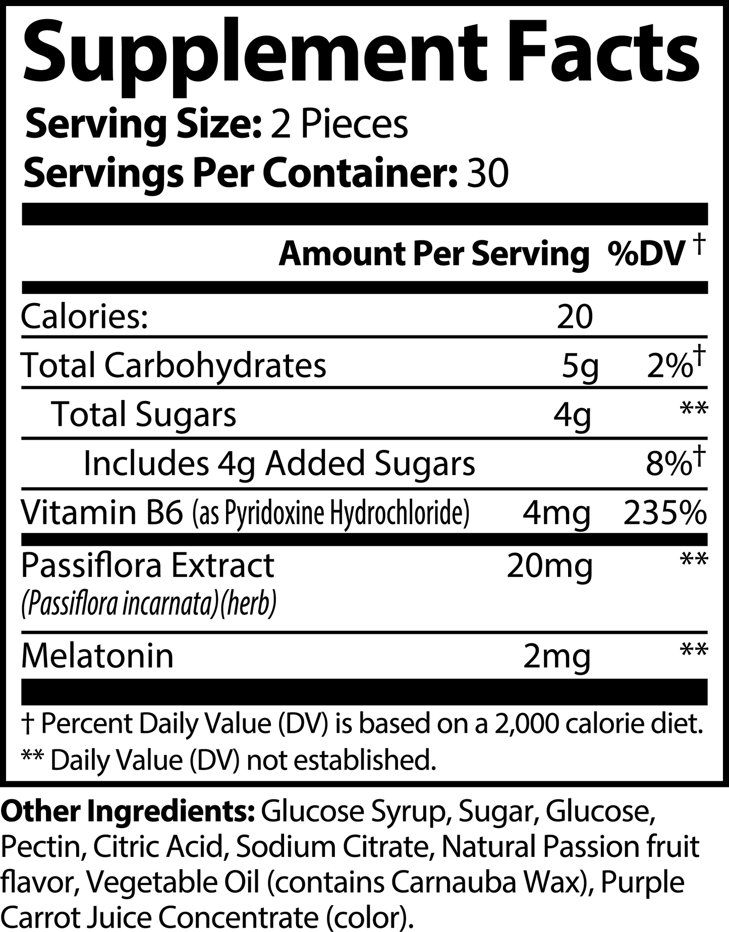 Lucid Sleep Well Gummies - Passion Fruit Bliss