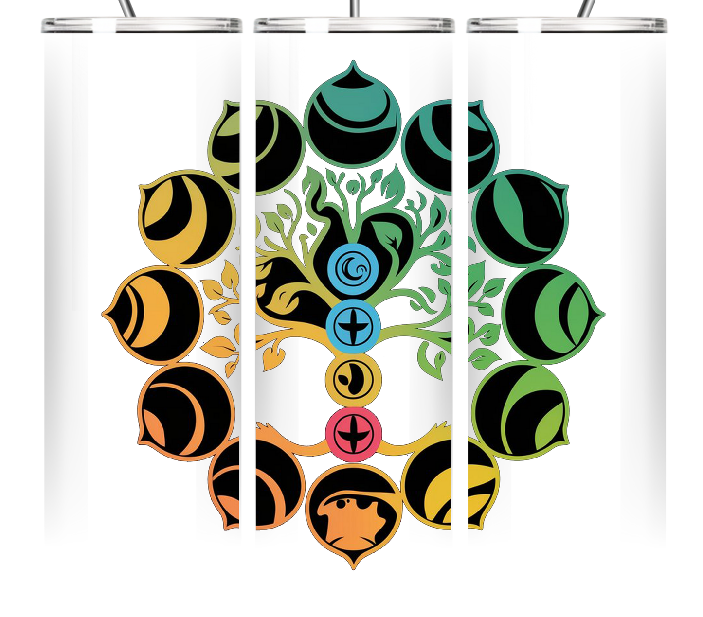 Chakra & Moon Phase Tumbler Collection 20oz Tumblers