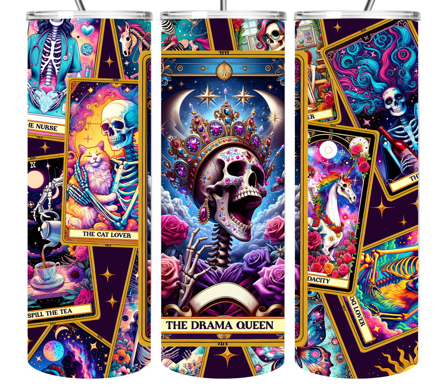 Tarot Card Tumbler Collection 20oz Tumblers