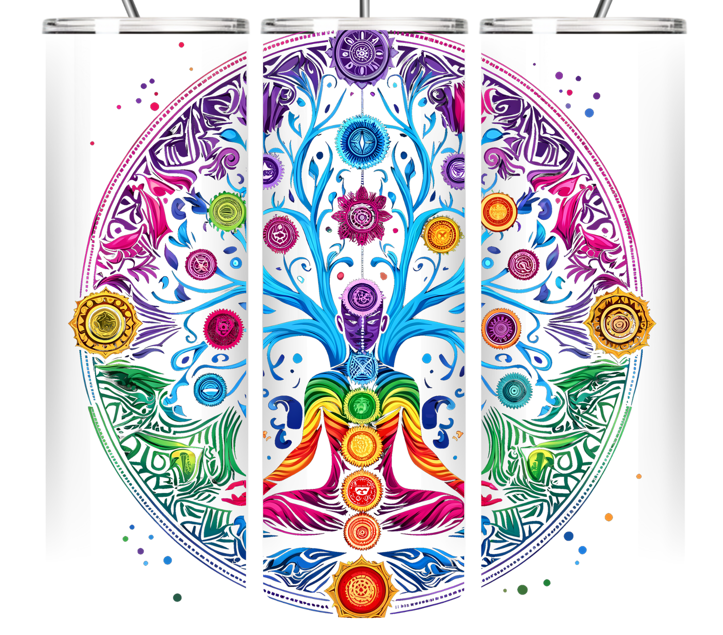 Chakra & Moon Phase Tumbler Collection 20oz Tumblers