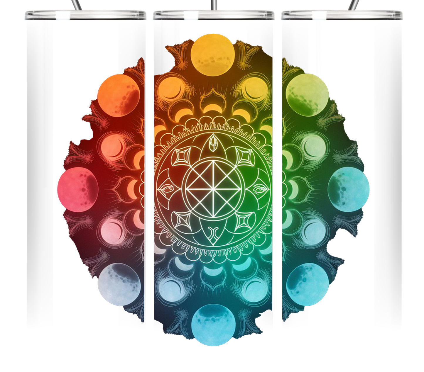 Chakra & Moon Phase Tumbler Collection 20oz Tumblers