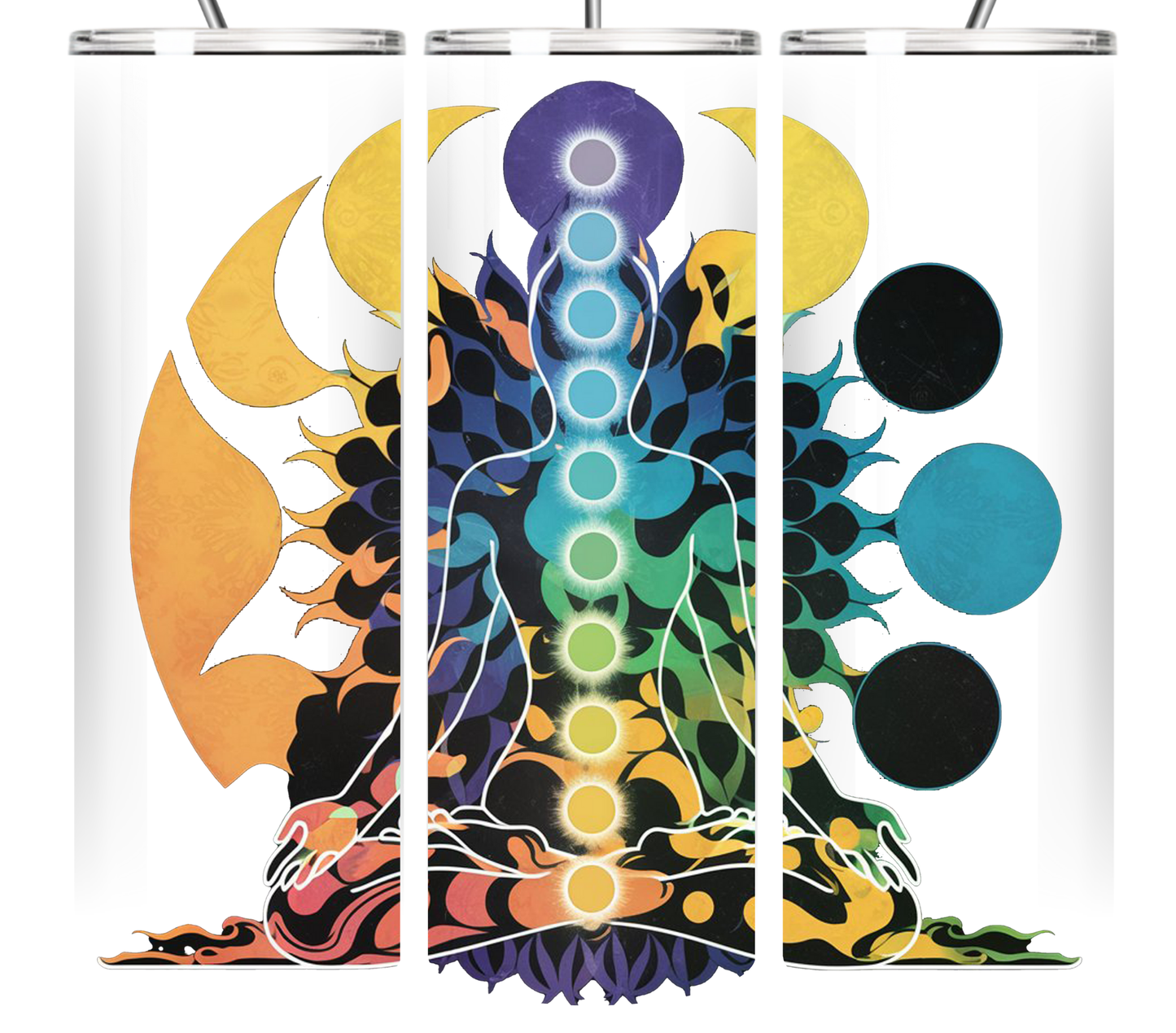 Chakra & Moon Phase Tumbler Collection 20oz Tumblers