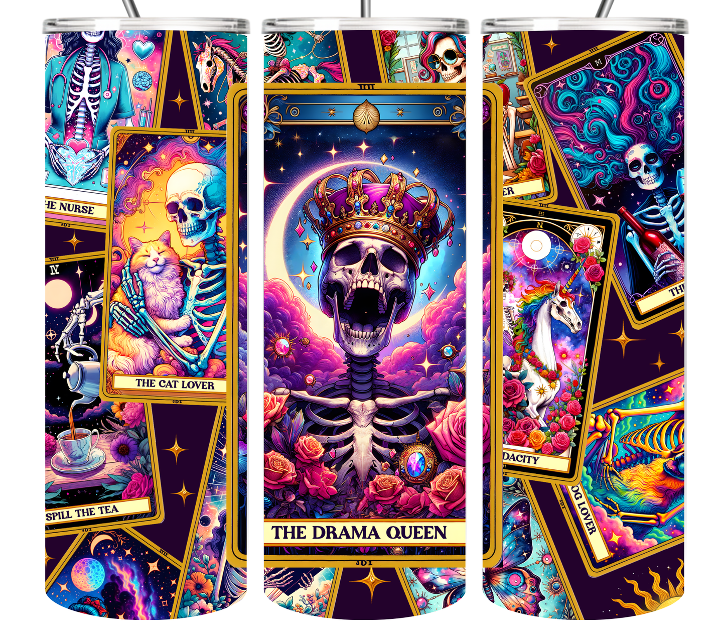 Tarot Card Tumbler Collection 20oz Tumblers