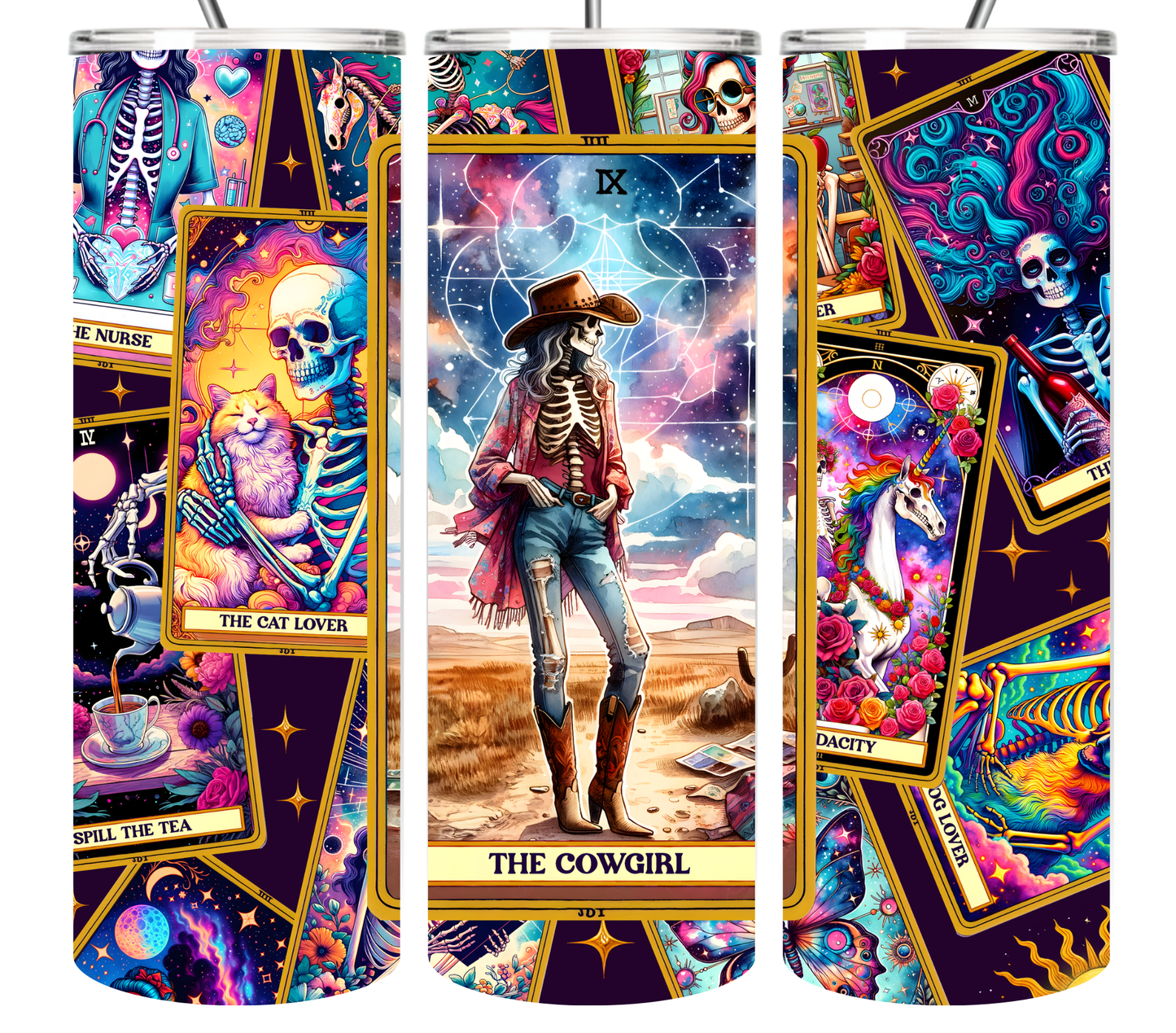 Tarot Card Tumbler Collection 20oz Tumblers