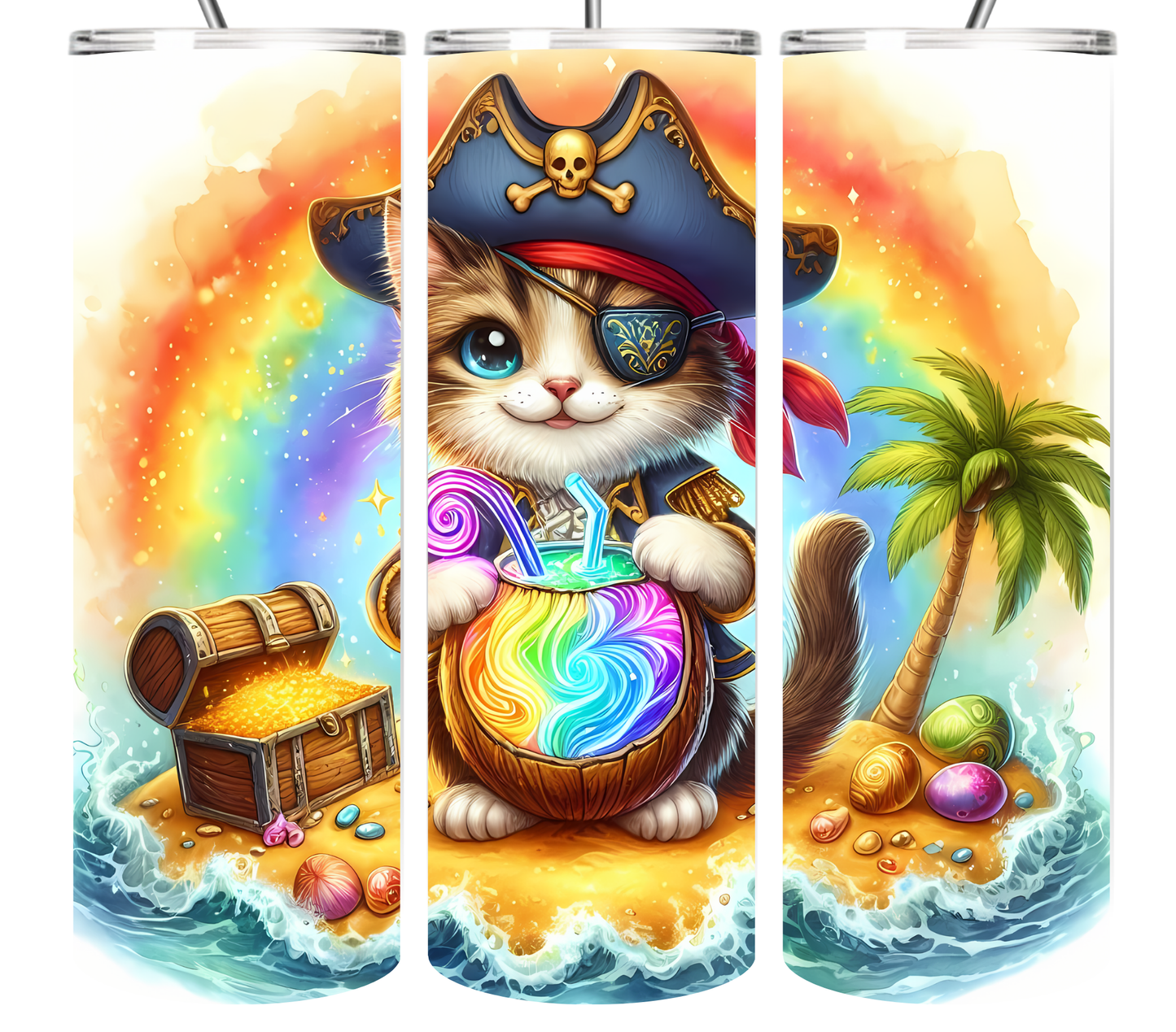 Pirate Tumbler Collection 20oz Tumblers