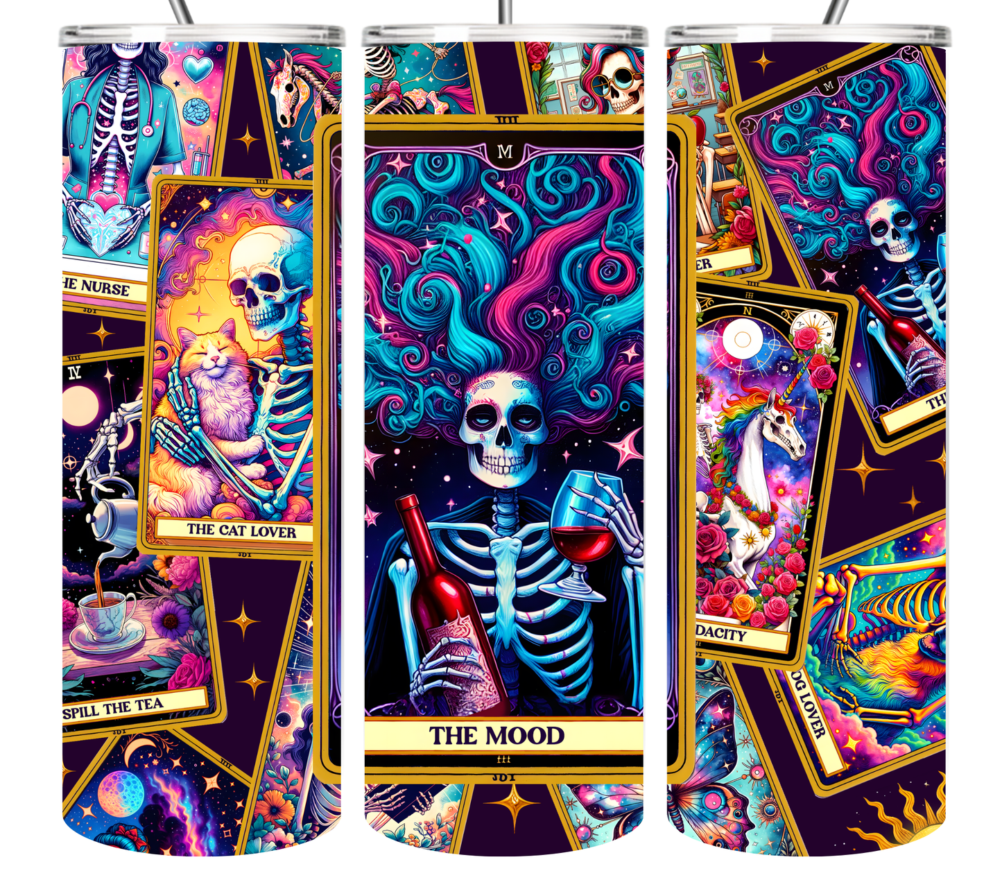 Tarot Card Tumbler Collection 20oz Tumblers