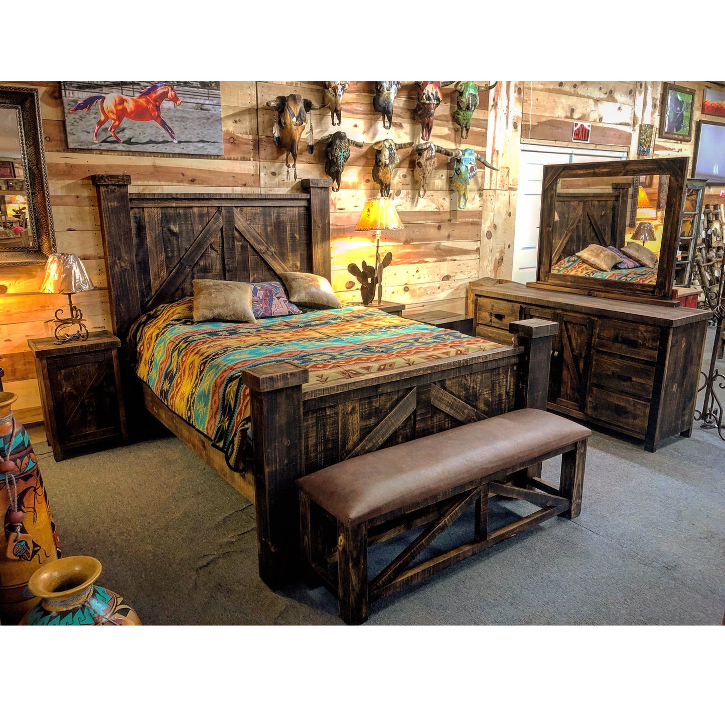 Rancho Rustic Bed