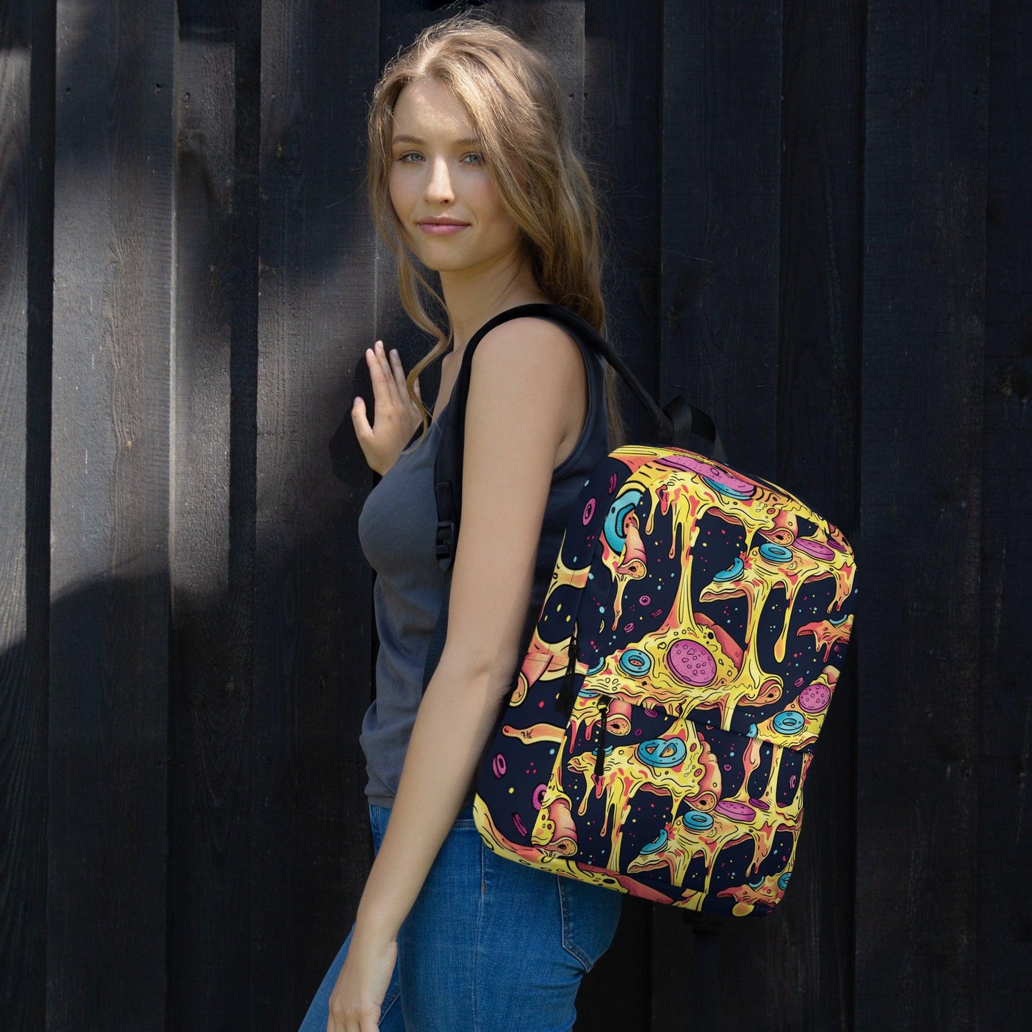 Melting Pizza Festival Bag - Vibrant Rave Essential