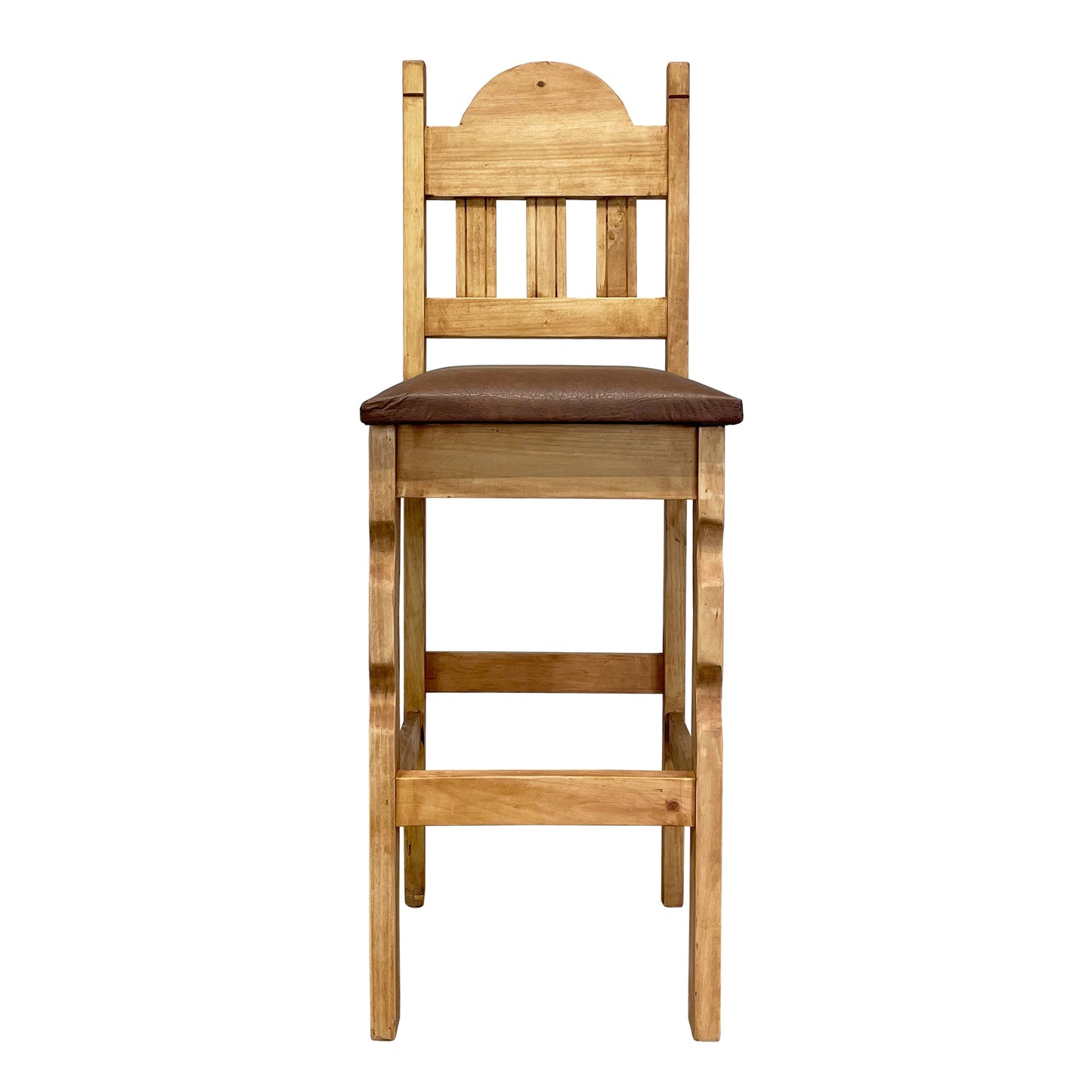 Texas Rustic Bar Stool 30" with Cushion