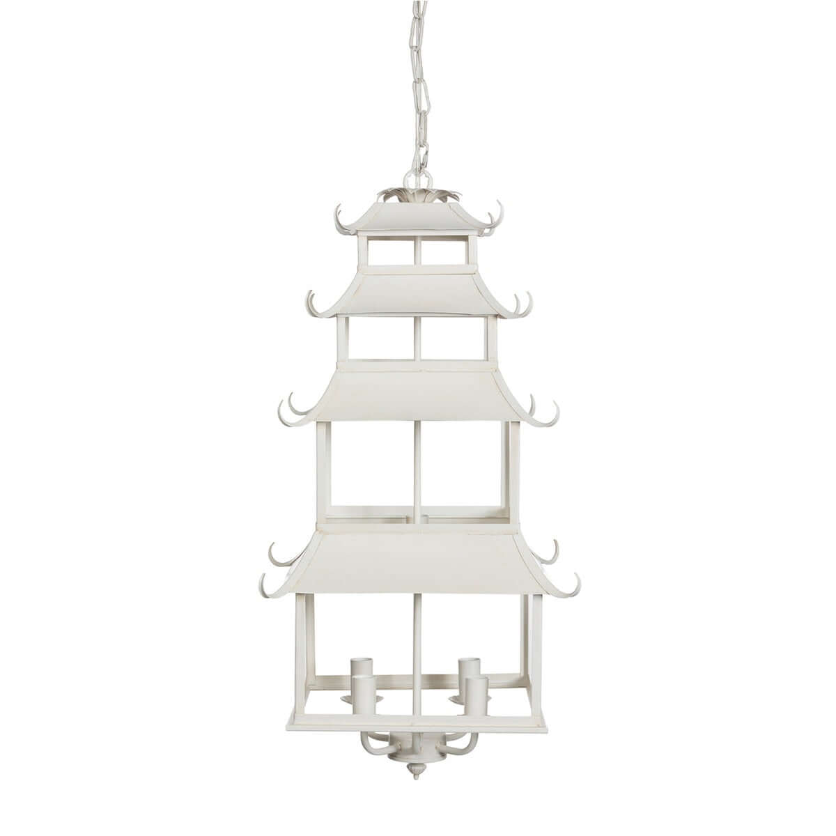 Chinoiserie Peace Pagoda Chandelier
