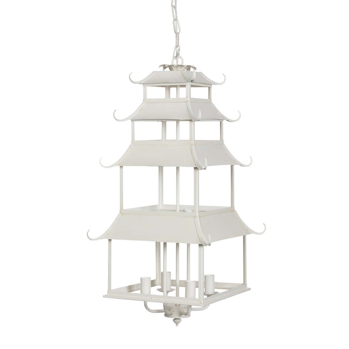 Chinoiserie Peace Pagoda Chandelier