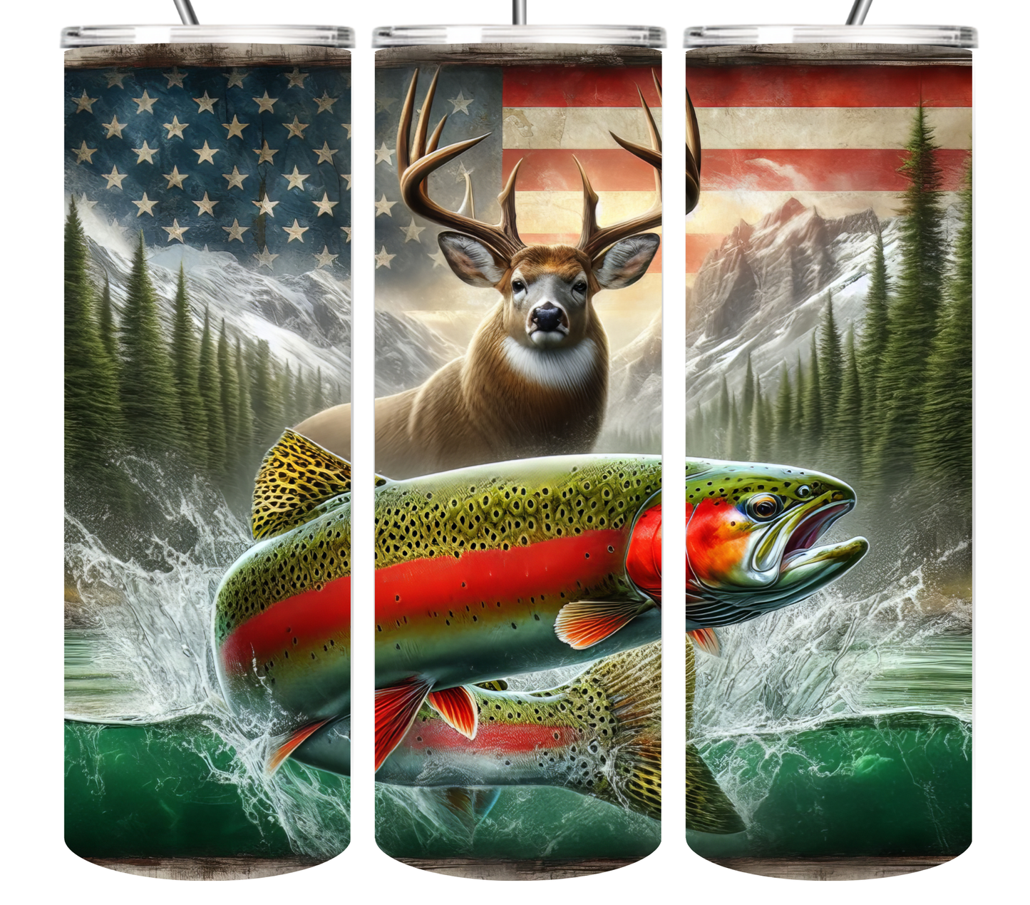 Fishing collection Tumbler 20oz Tumblers