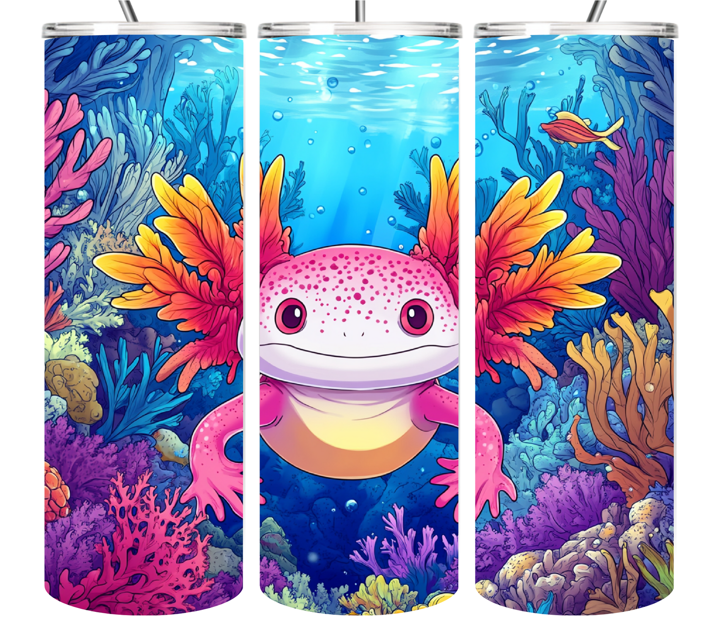 Axolotl Tumbler Collection 20oz Tumblers