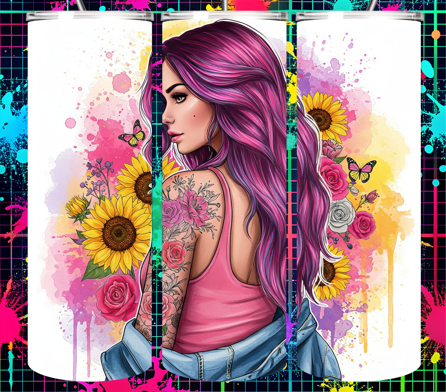 100 Badass Woman Collection 20 oz Tumbler