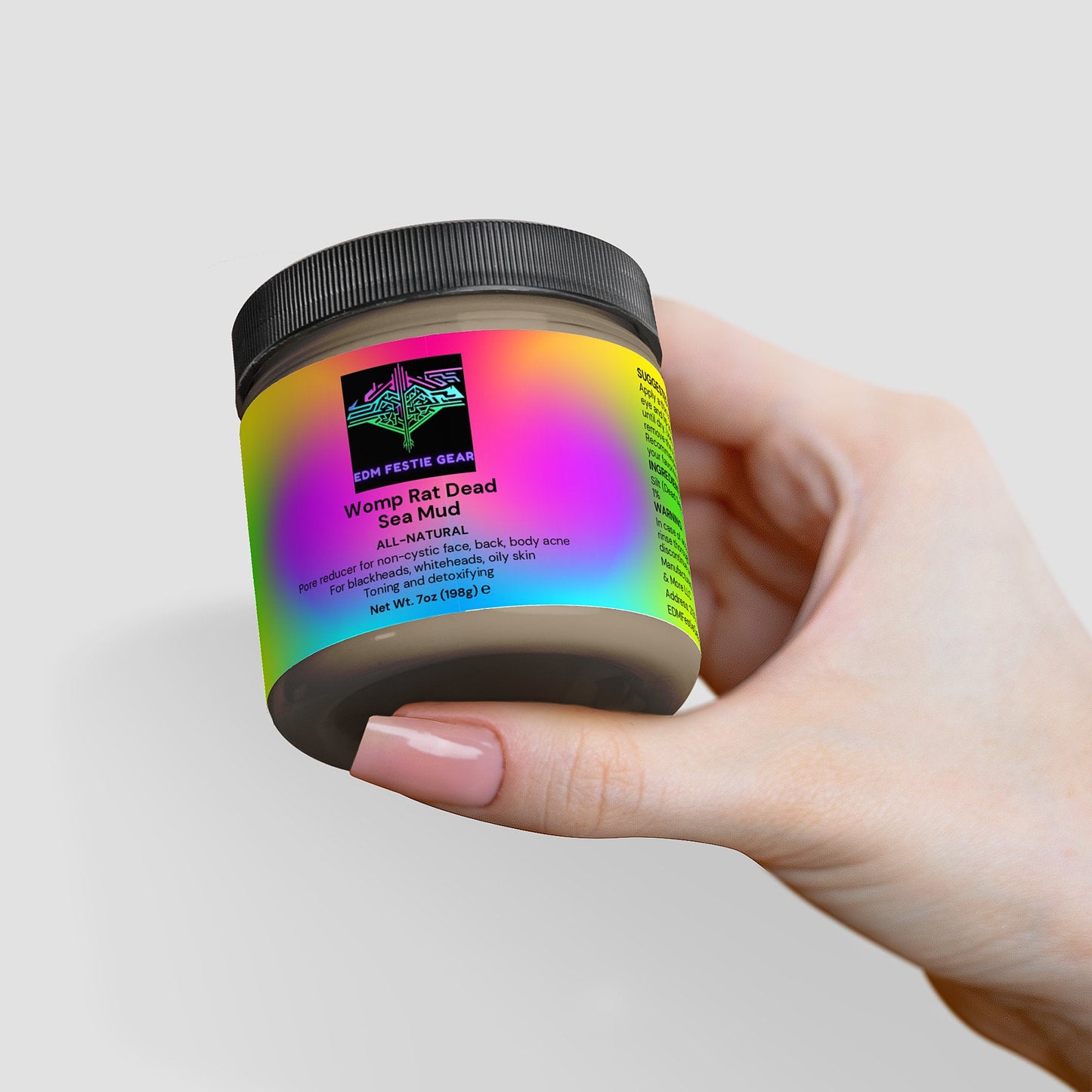 Womp Rat Dead Sea Mud for Festival Glow