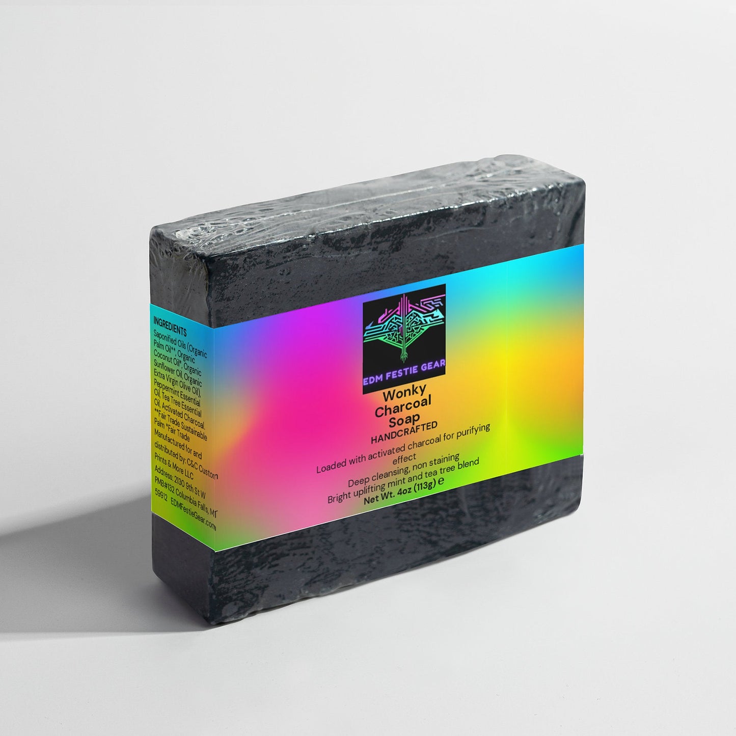 Wonky Charcoal Soap for Rave-Ready Skin