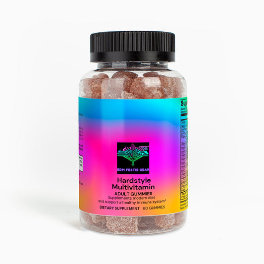 Hardstyle Multivitamin Bear Gummies - Fuel Your EDM Vibe!