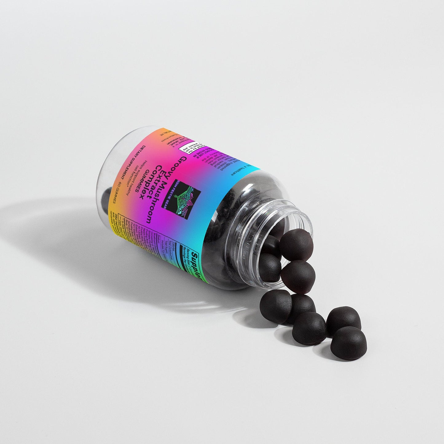 Groovy Mushroom Extract Complex - Raspberry Gummies