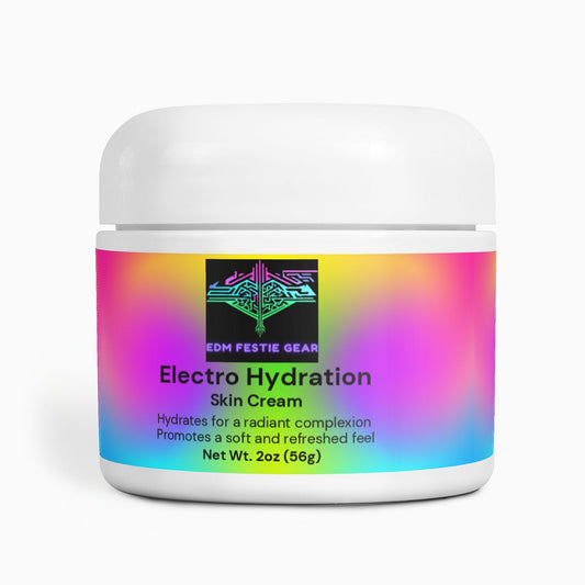 Electro Hydration Skin Cream for Festival Glow