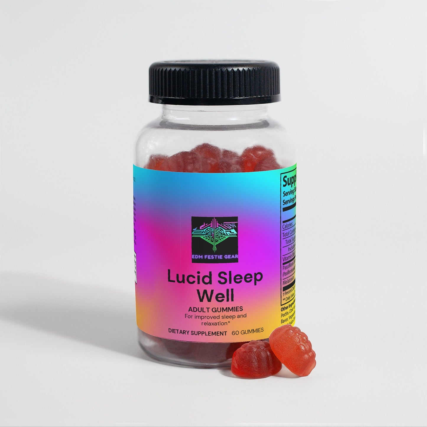Lucid Sleep Well Gummies - Passion Fruit Bliss