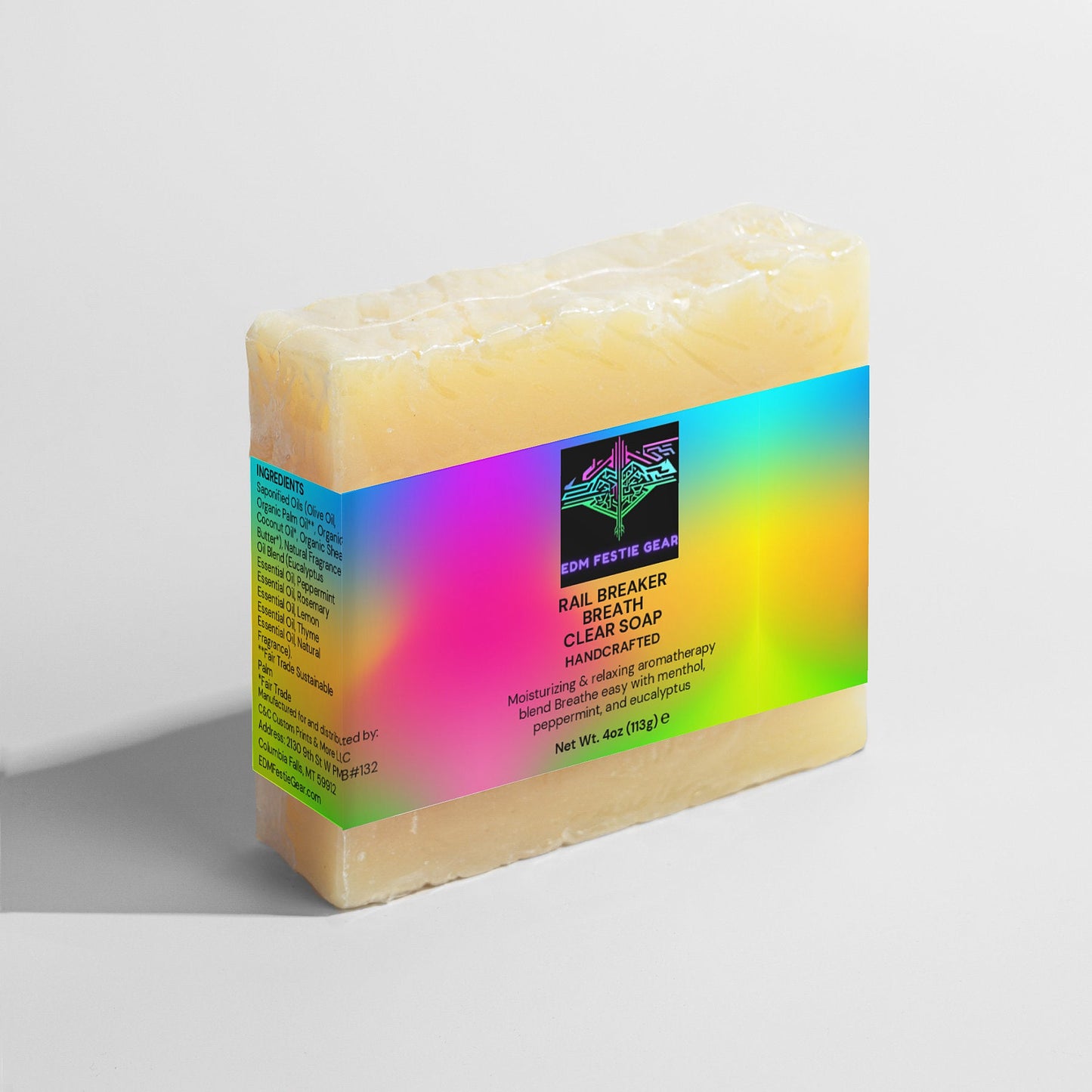 Rail Breaker Breathe Clear Soap - Refreshing Festival Essential