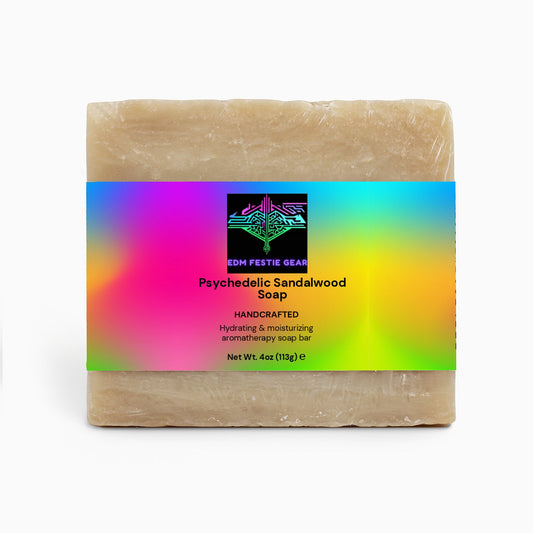 Psychedelic Sandalwood Soap - Perfect for Ravers