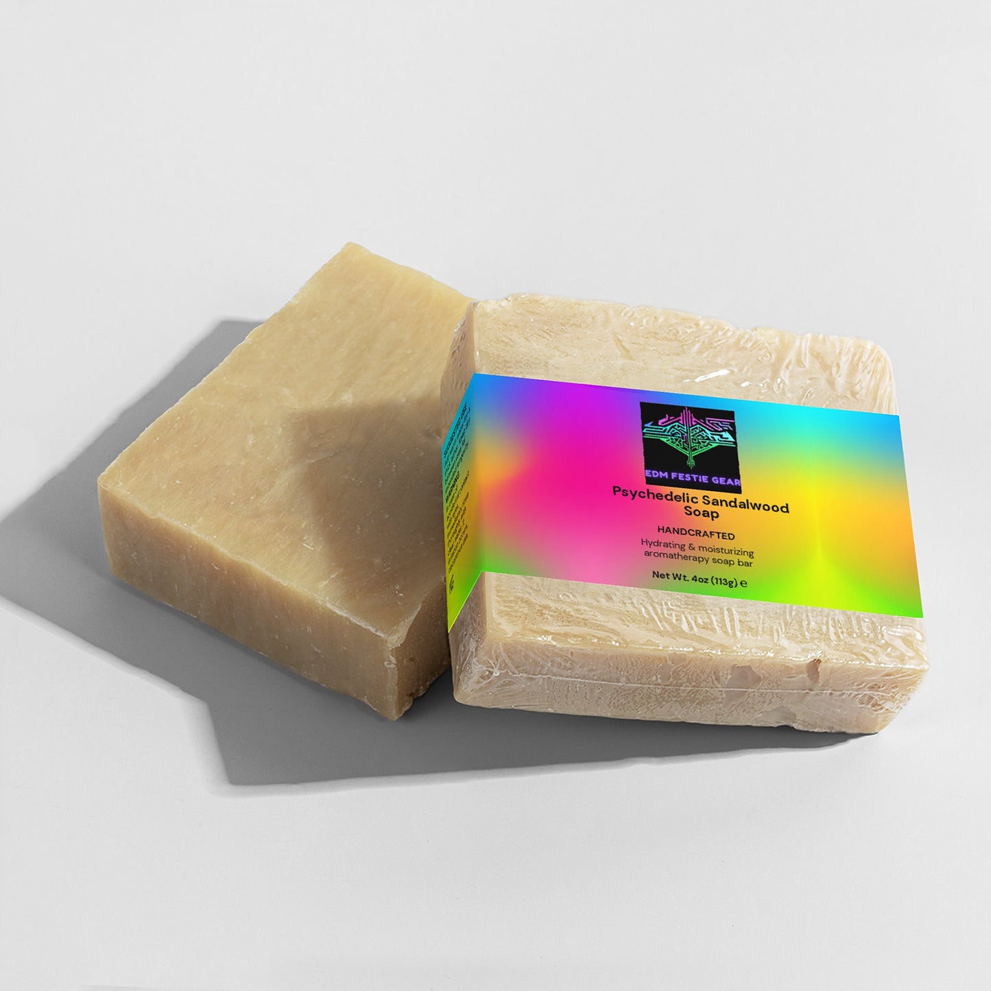Psychedelic Sandalwood Soap - Perfect for Ravers