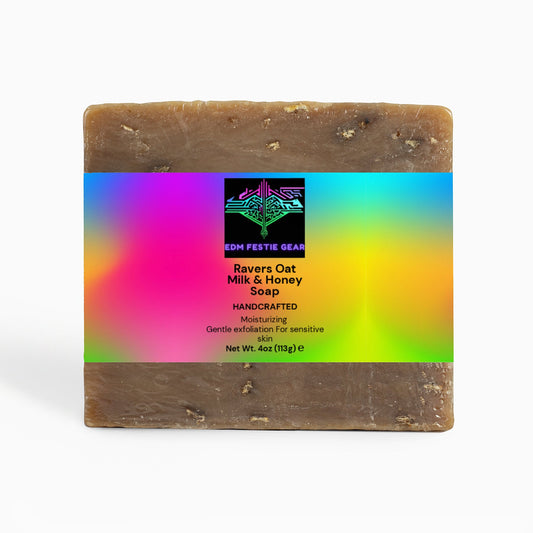 Ravers Oat Milk Honey Soap - Nourishing Festival Essential