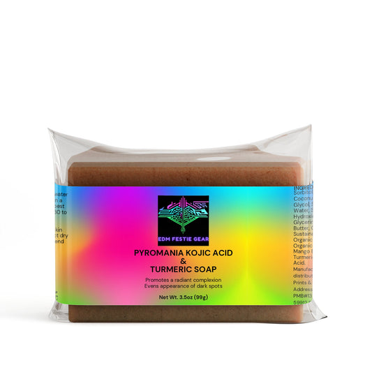 Pyromania Kojic Acid & Turmeric Soap - Brighten and Hydrate