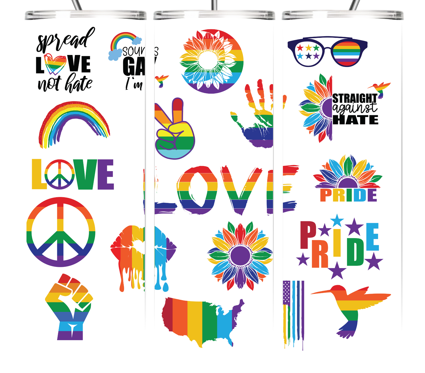 LGBTQ+ Tumbler Collection 20oz Tumblers