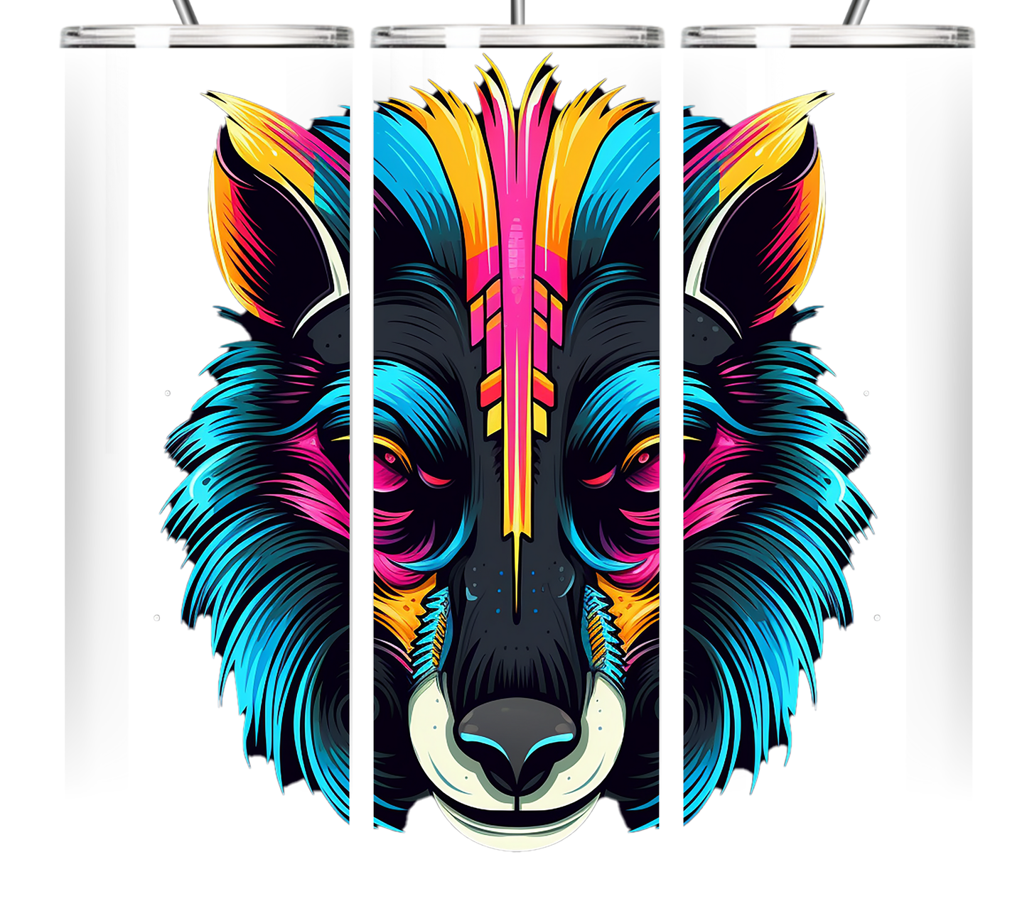 Pop-Art Animal Tumbler Collection 20oz Tumbler