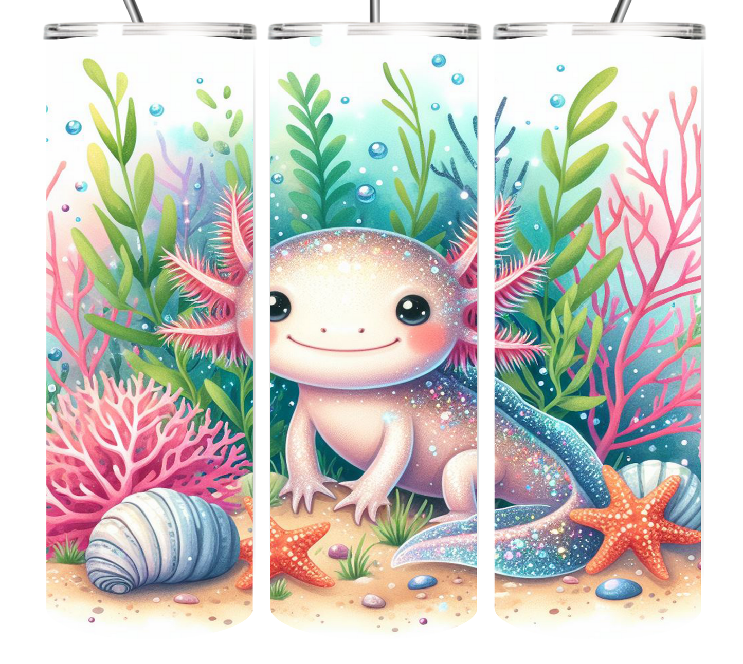 Axolotl Tumbler Collection 20oz Tumblers