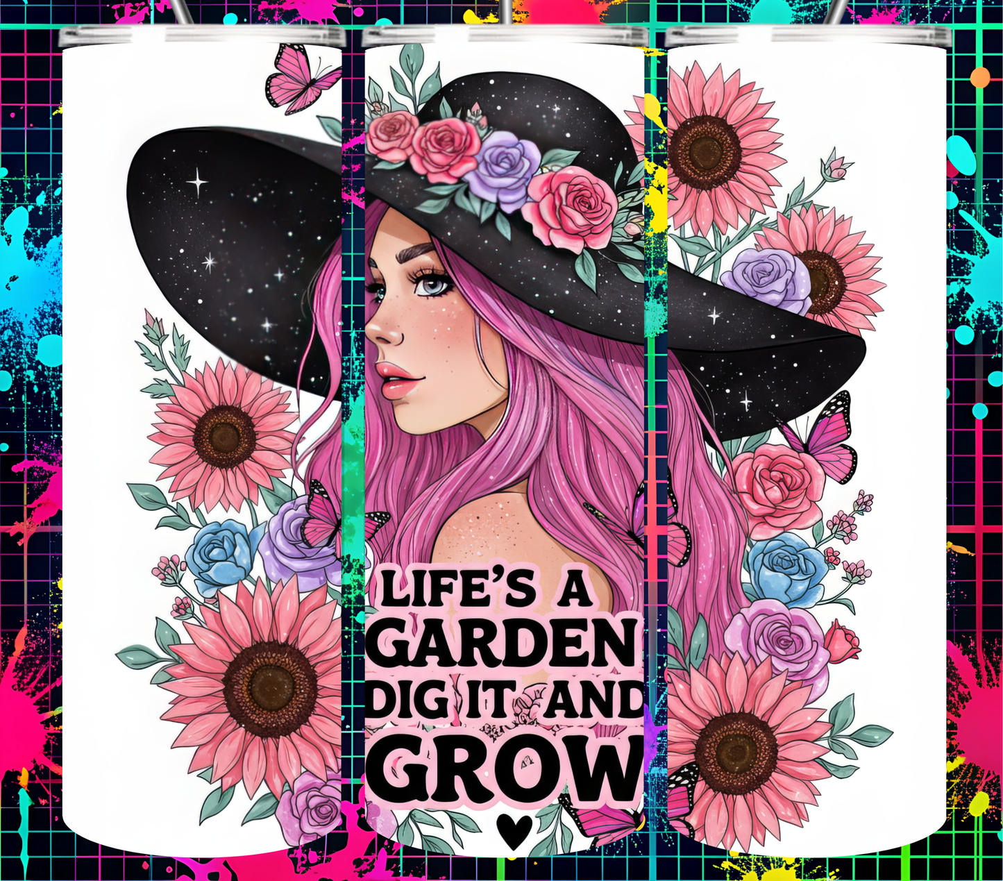 100 Badass Woman Collection 20 oz Tumbler