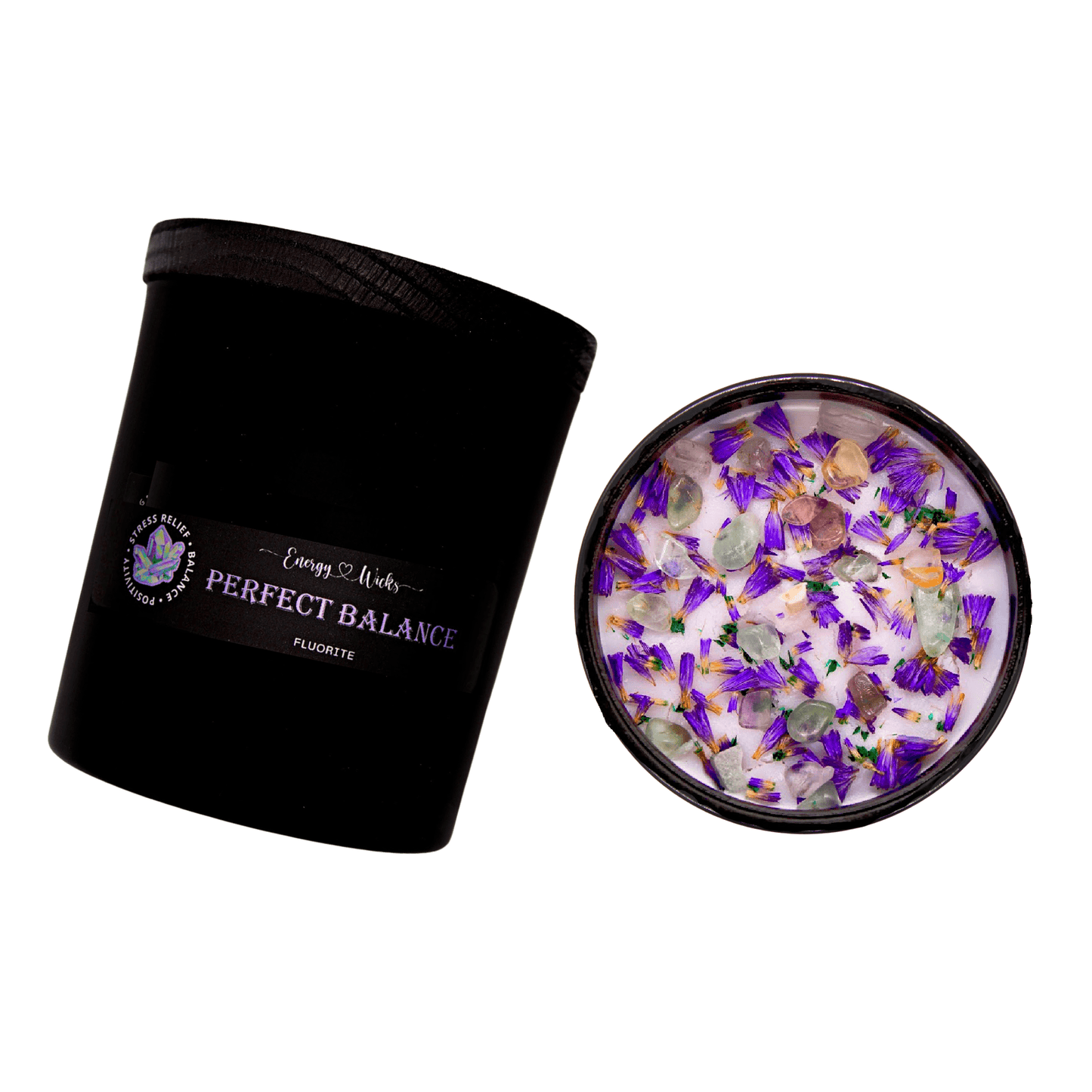 Perfect Balance Crystal Candle