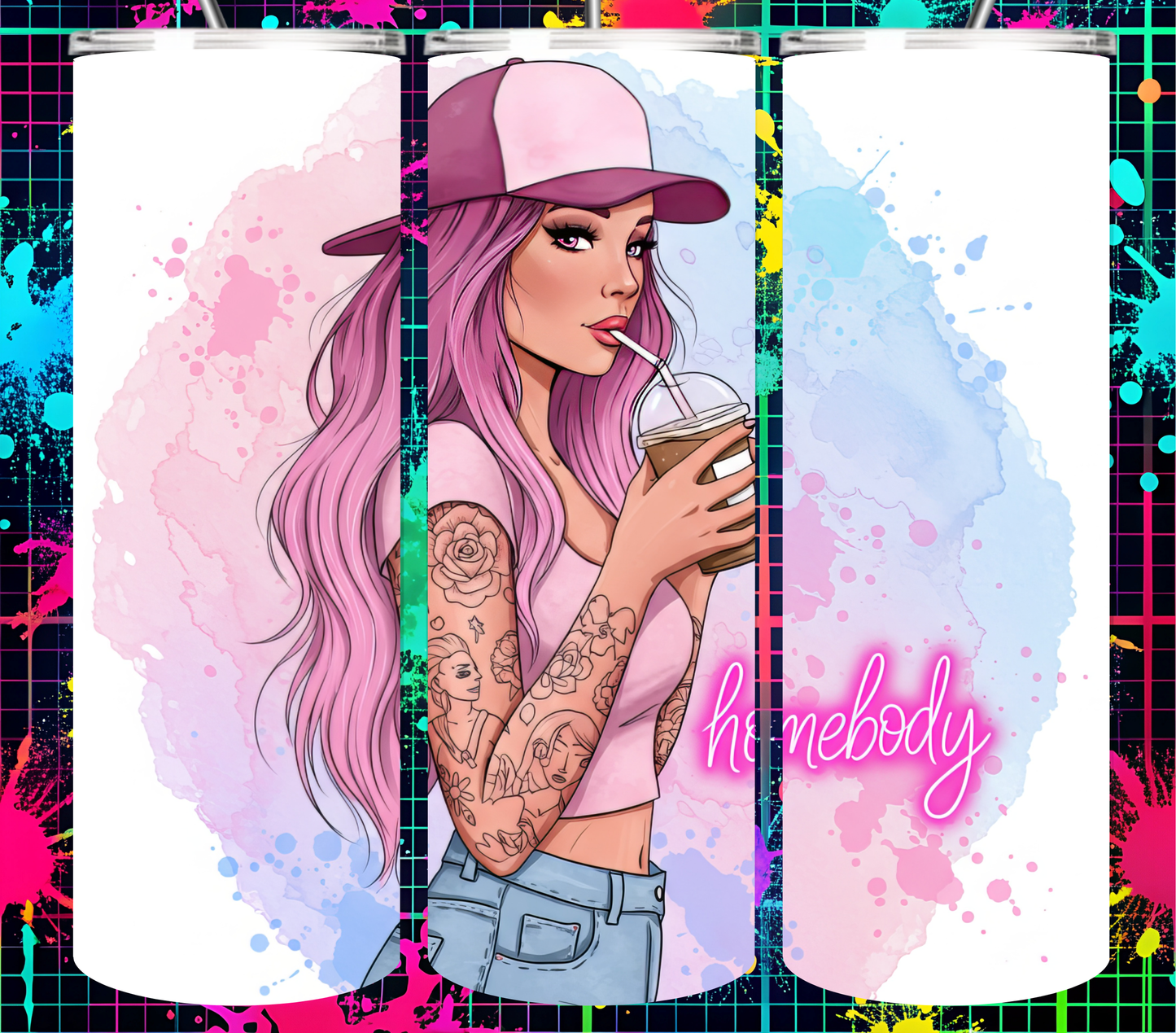 100 Badass Woman Collection 20 oz Tumbler