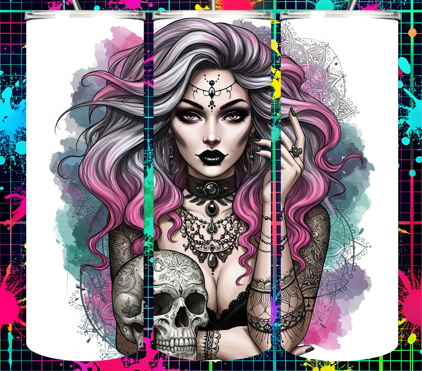 100 Badass Woman Collection 20 oz Tumbler