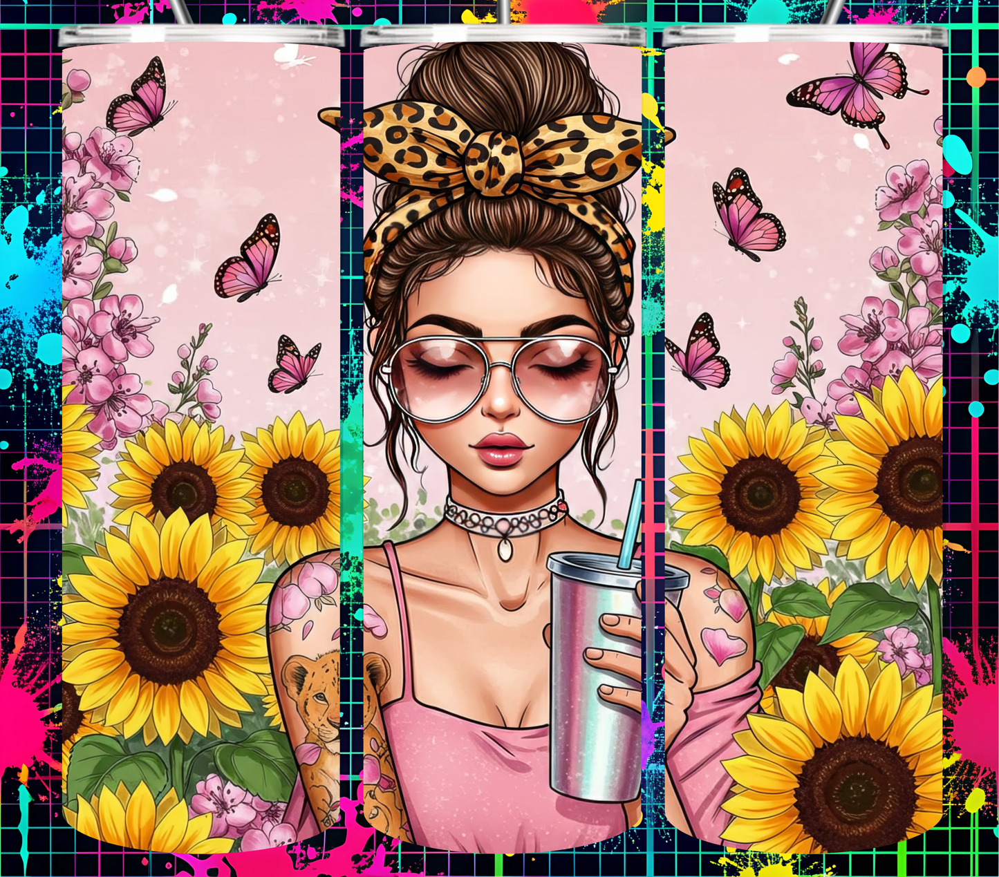 100 Badass Woman Collection 20 oz Tumbler