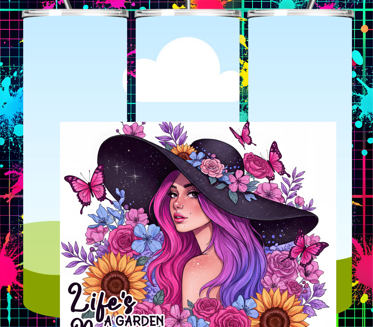 100 Badass Woman Collection 20 oz Tumbler